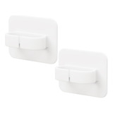 Ganchos Adesivos Para Montagem Na Parede White Hanging Clip