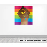 Vinil Sticker Pared 25 Cm. Lado Pride Modld0089