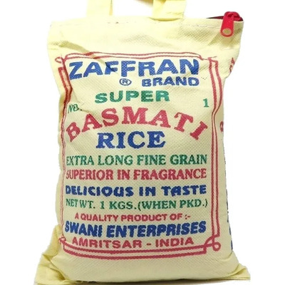 Arroz Basmati Zaffran X 1 Kg. | MercadoLibre