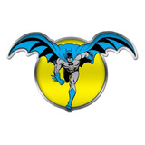 Placa Decorativa Batman Em Metal Alto Relevo