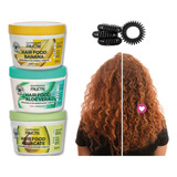 (3pz) Mascarilla Hair Food Garnier Platano + Aguacate + Aloe