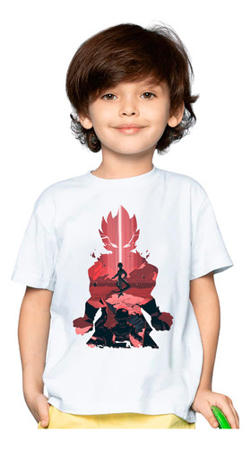 Playera Infantil Unisex Rs Dragon Ball Goku Freezer P1151