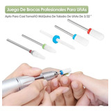 Brocas Cerámica Profesional Uñas Acrilicasmanicure 5unidades