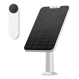 Carga De Panel Solar Compatible Solo Con Google Nest Doorbel