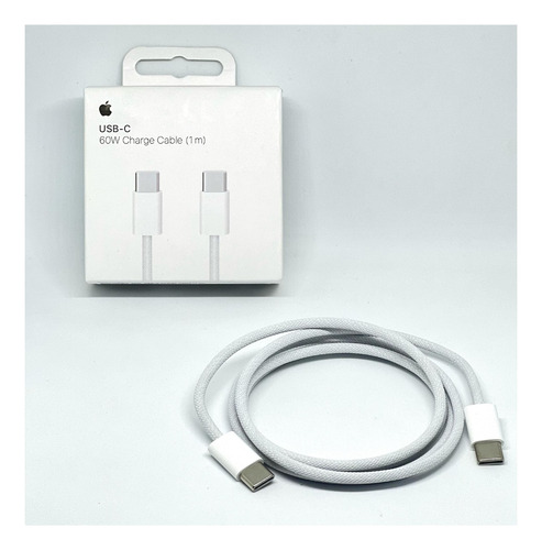 Cabo Original Usb-c Usb-c 60w 1m Para iPhone 15 iPad Macbook