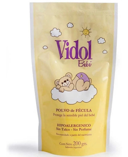 Vidol Bebé Fécula Bolsa X200 Grs.