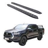 Estribos Shark Para Toyota Hilux 2024 Doble Cabina 6 Pulgada