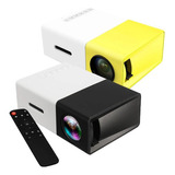 Miniproyector Portátil Pocket Hd 1080p Led Home Yg300 Lúmenes