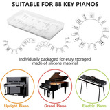 Etiquetas Extraíbles Para Notas De Teclado De Piano, Guía De