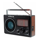 Rádio Retro 686 Antigo Portátil Am/fm - Usb Recarregavel. 