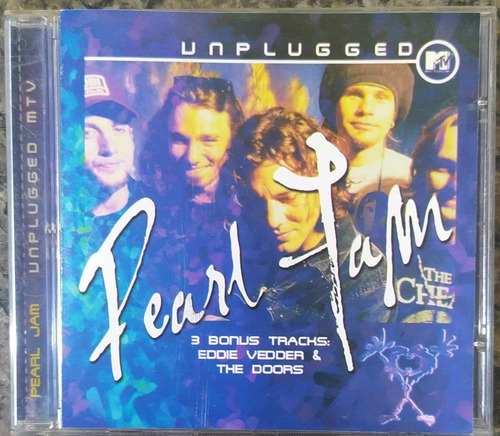 Cd Pearl Jam-unplugged Mtv-2001 Importado Eua