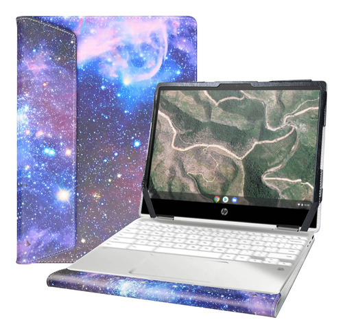 Funda Hp Chromebook X360 12b 12b-caxxxx De 12 In, Galaxia