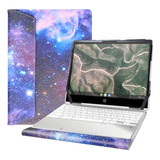 Funda Hp Chromebook X360 12b 12b-caxxxx De 12 In, Galaxia