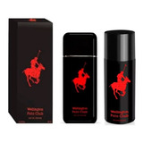 Perfume Wellington Polo Edp Black 90ml + Desodorante 150ml