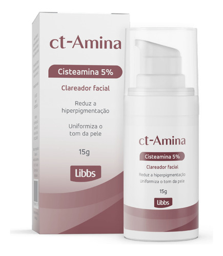 Clareador Facial Ct-amina Libbs 15g