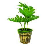 Planta Artificial, C/maceta, Chica 19 Cm, Decoración, 12660