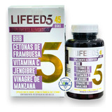 Lifeed5 Bhb, Cetonas De Frabuesa, Vitamina C C/45 Cáps