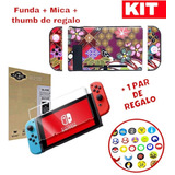 Kit Nintendo Switch + Case Protector + Mica 03