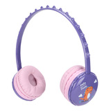 Auriculares Infantiles Y18 Con Cable Tipo Dinosaurio, Conect