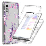 Para LG Case Velvet Floral Flower Mujeres Niñas Cl2996