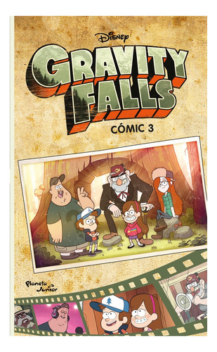 Gravity Falls: Comic 3, De Alex Hirsch. Serie Gravity Falls Editorial Planeta, Tapa Blanda En Español, 2018