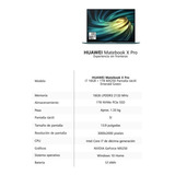 Huawei Matebook X Pro 2020 16gb 1tb