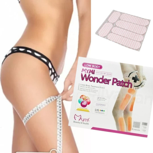 Parche Reductor Piernas Gluteos Celulitis 3 Planchas 18 Unid