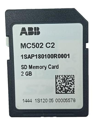 Cartão De Memória Sd Abb Mc502 C2 1sap180100r0001 2 Gb