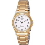 Reloj Casio Dorado Hombre Mtp1130n-7b Color Del Fondo Blanco