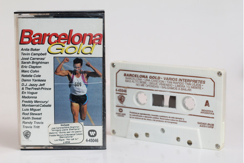 Cassette Barcelona Gold 1992 Freddie Mercury Inxs Madonna