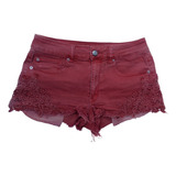 Short Para Mujer American Eagle Outfitters Mezclilla Stretch