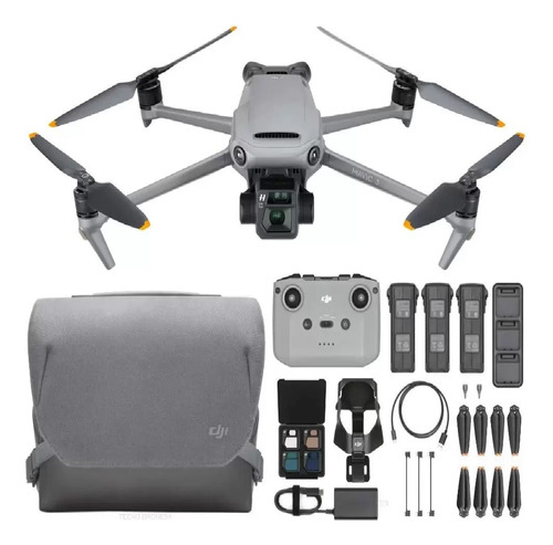 Dji Mavic 3 Fly More Combo Dual Câmera 5.1k Cinza 3 Baterias