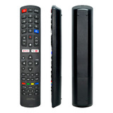 Control Remoto Hkpro Smart Tv Rc311s Netflix + Funda Y Pila