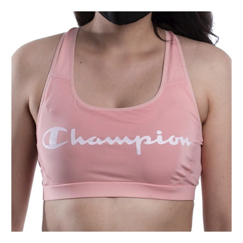 Top Deportivo Champion Mujer Rosa Ct10709mpnk