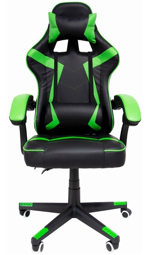 Silla Gamer Roja Reclinable Ergonomica Audiotek Vinil Comoda