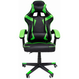 Silla Gamer Roja Reclinable Ergonomica Audiotek Vinil Comoda