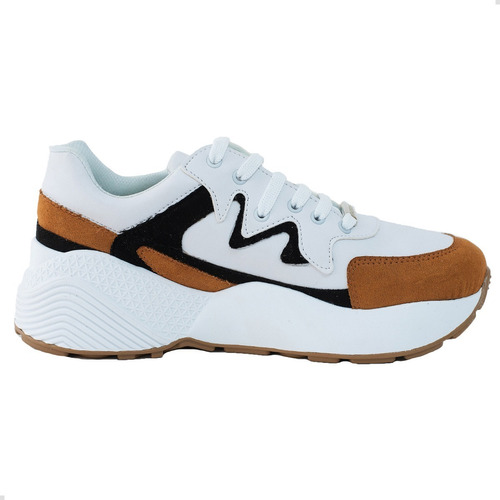 Zapatillas Sneaker Moda Mujer Con Plataforma Indra Roma