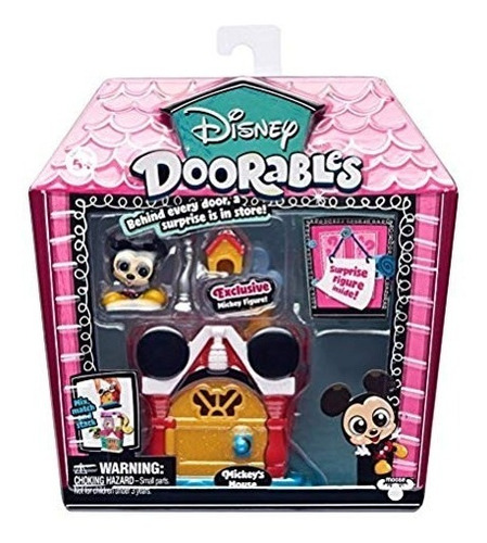 Disney Doorables Mini Playset Pila -mickey Y Amigos