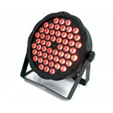 Canhao Refletor Led Par 64 Rgb 54 Leds 3w Dmx Dj Pro Triled