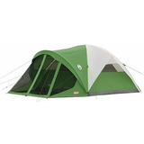 Carpa Coleman Dome Tent With Screen Room 6 Personas