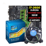 Kit Upgrade Intel Core I7 Placa Mae H61 + 16gb De Memoria