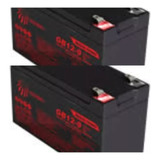 Kit 2 Bateria 12v 9a Nobreak Sms Manager Net4+ Usm1500bi 115