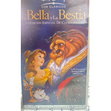 Película Disney La Bella Y La Bestia Vhs
