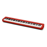 Piano Digital Casio Cdp S160 Stage Vermelho 88 Teclas