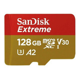 Cartão De Memória Sandisk Sdsqxa1-128g-zn6ma  Extreme 128gb