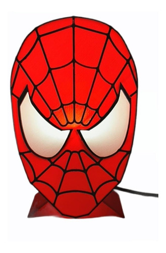 Lámpara Spiderman Marvel Impresión 3d 