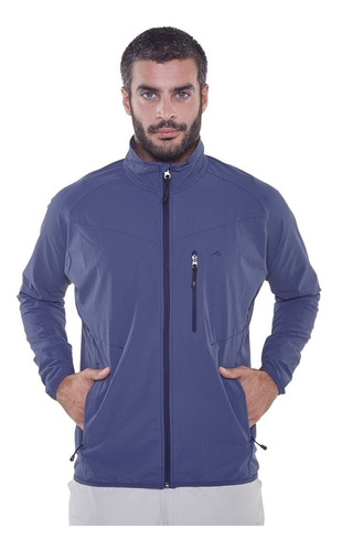 Campera Montagne Charm  Soft Shell Hombre Secado Rapido 