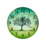 Reloj De Pared 29 Cm Árbol De La Vida Regalo Ideal