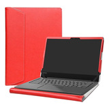 Estuche Protector Para Lenovo Ideapad De 14 Pulgadas, Rojo