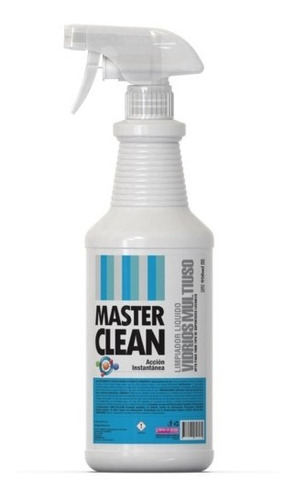 Limpiador Líquido Vidrios Multiuso - Master Clean X 950cm³